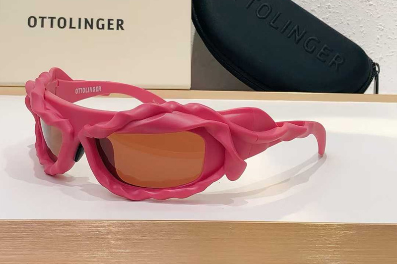 2701122 Sunglasses Red Brown