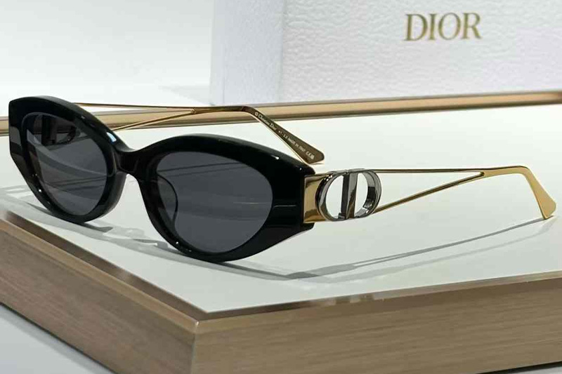 30Montaigne B6I Sunglasses Black Gray