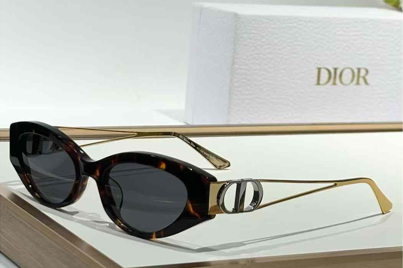 30Montaigne B6I Sunglasses Tortoise Gray