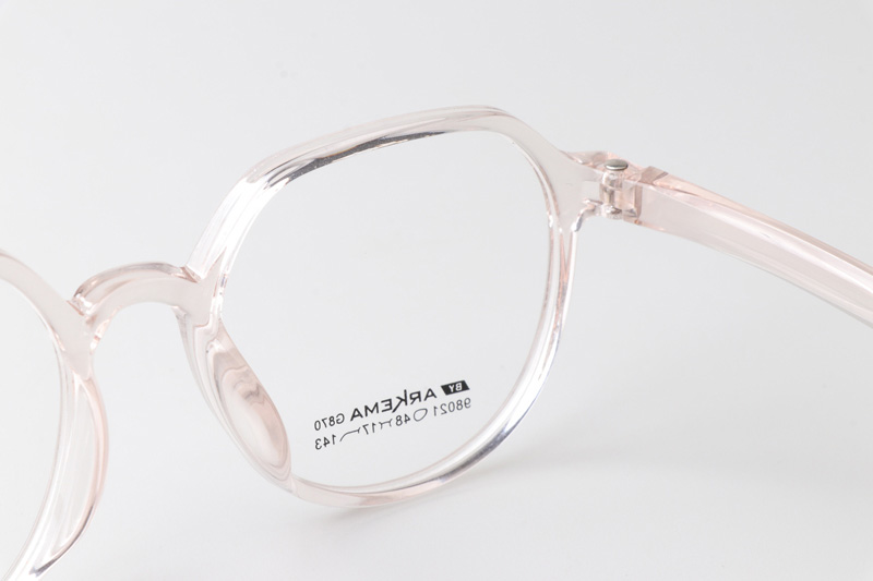AKM98021 Eyeglasses Transparent Pink
