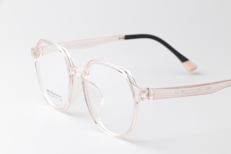 AKM98021 Eyeglasses Transparent Pink