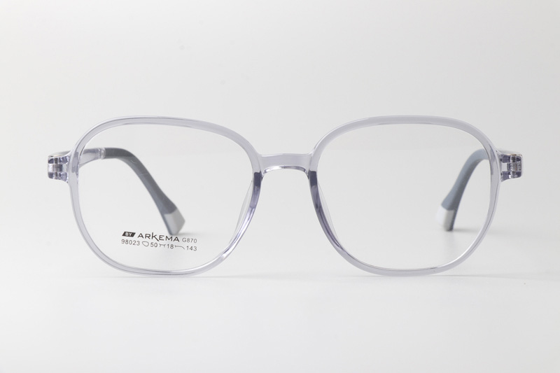 AKM98023 Eyeglasses Transparent Gray