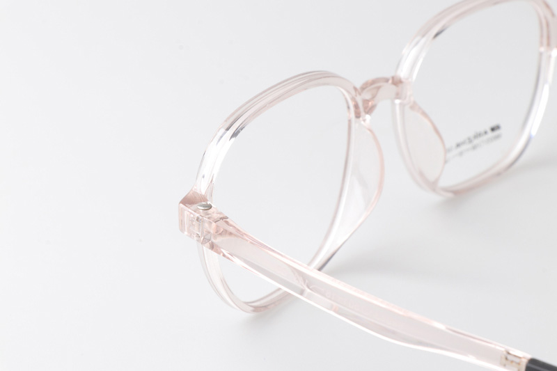 AKM98023 Eyeglasses Transparent Pink