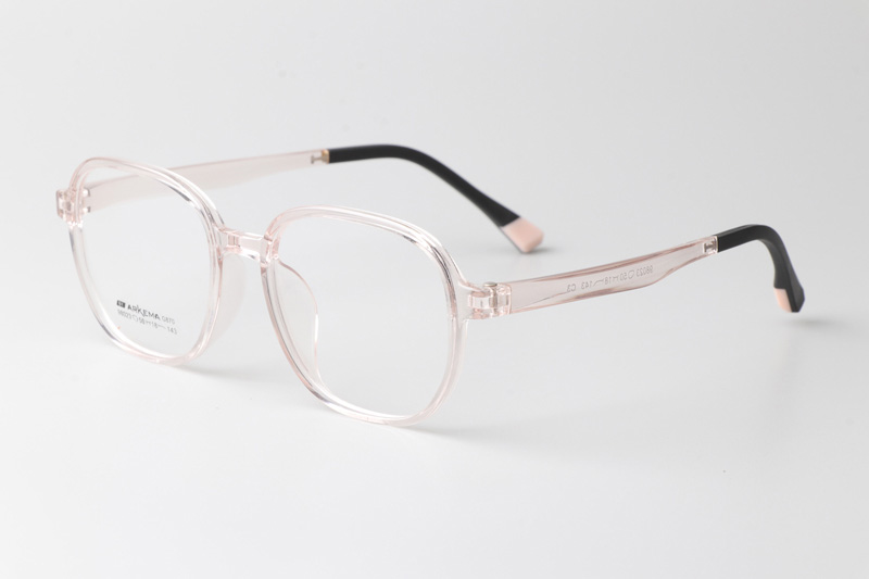AKM98023 Eyeglasses Transparent Pink