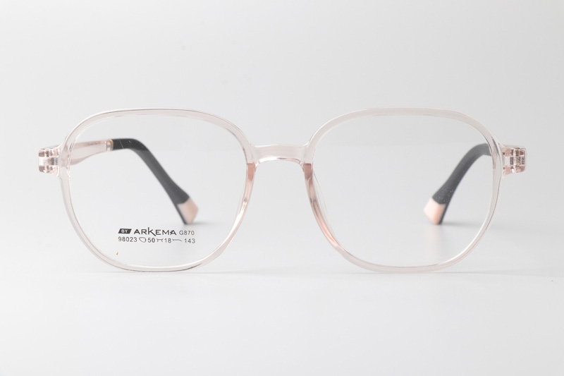 AKM98023 Eyeglasses Transparent Pink