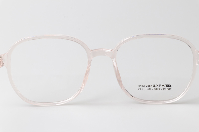 AKM98023 Eyeglasses Transparent Pink