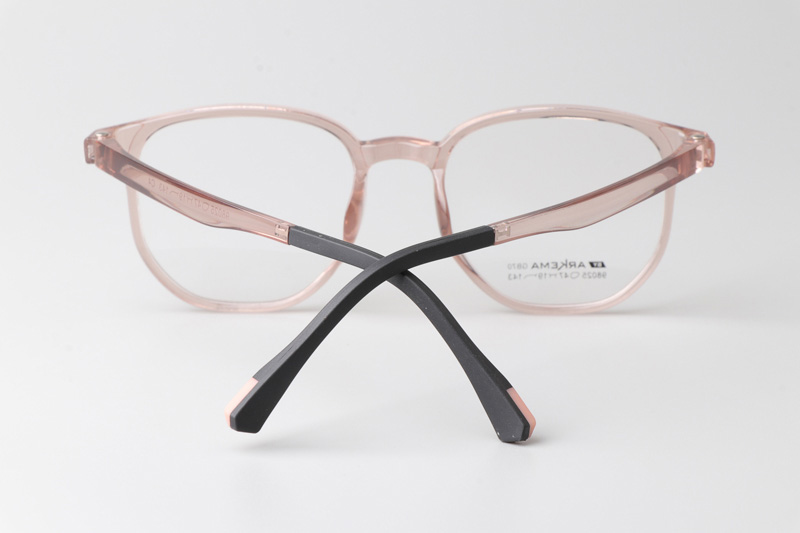 AKM98025 Eyeglasses Transparent Brown