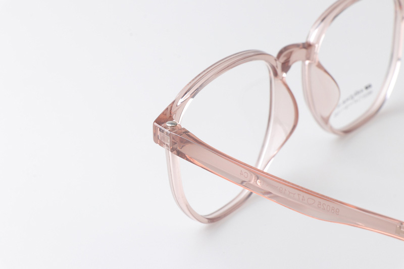 AKM98025 Eyeglasses Transparent Brown