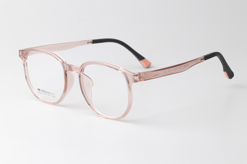 AKM98025 Eyeglasses Transparent Brown