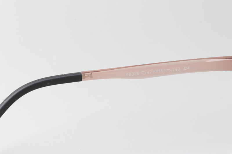 AKM98025 Eyeglasses Transparent Brown