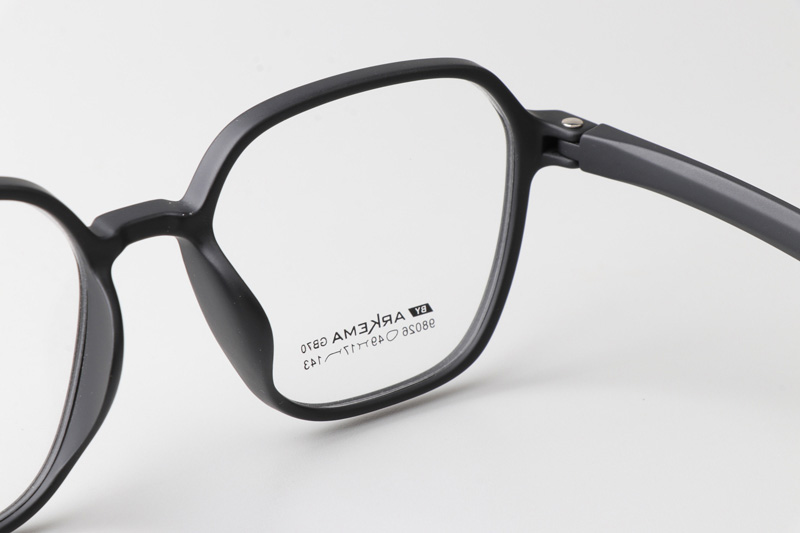 AKM98026 Eyeglasses Matte Black