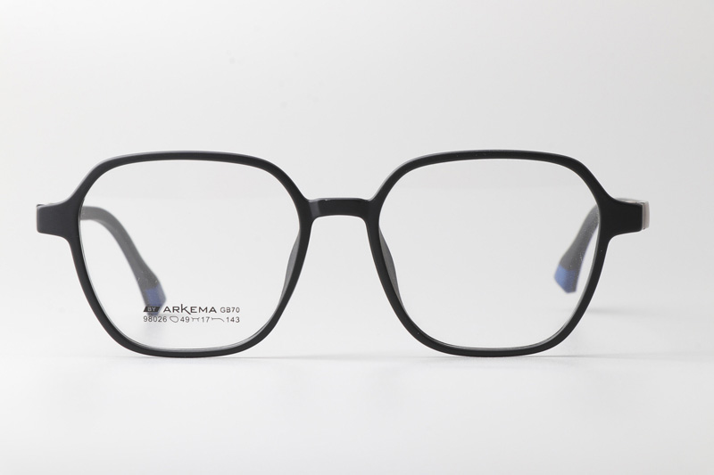 AKM98026 Eyeglasses Matte Black