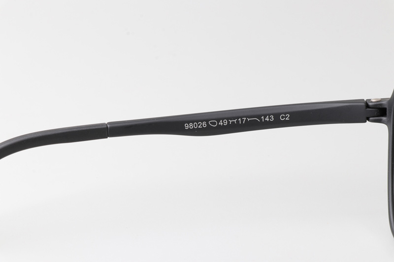 AKM98026 Eyeglasses Matte Black