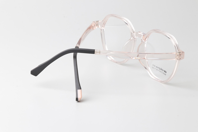 AKM98030 Eyeglasses Transparent Pink