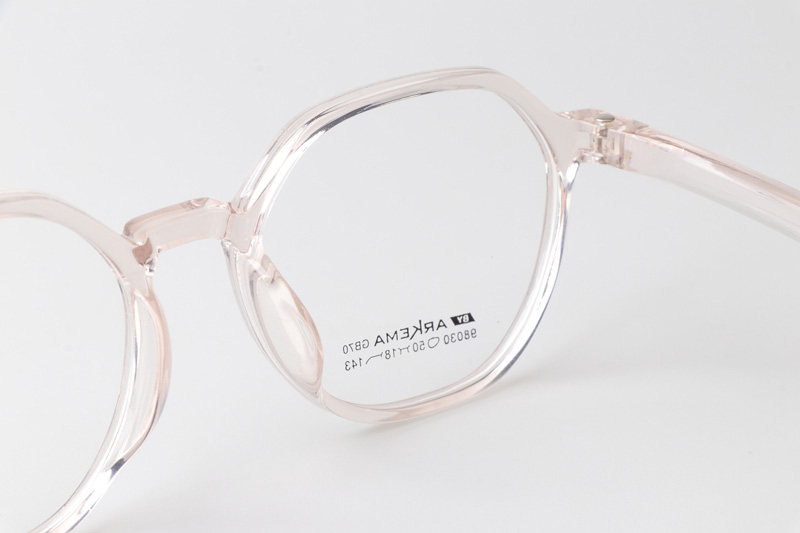 AKM98030 Eyeglasses Transparent Pink