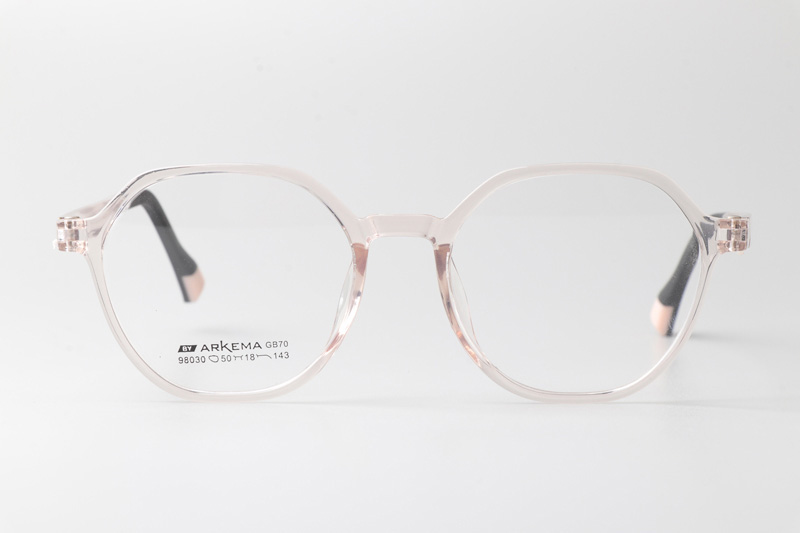 AKM98030 Eyeglasses Transparent Pink