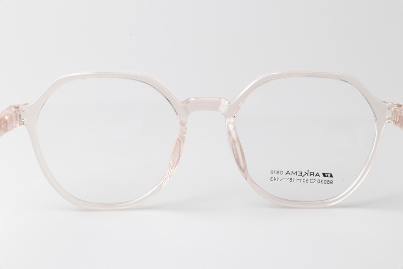 AKM98030 Eyeglasses Transparent Pink