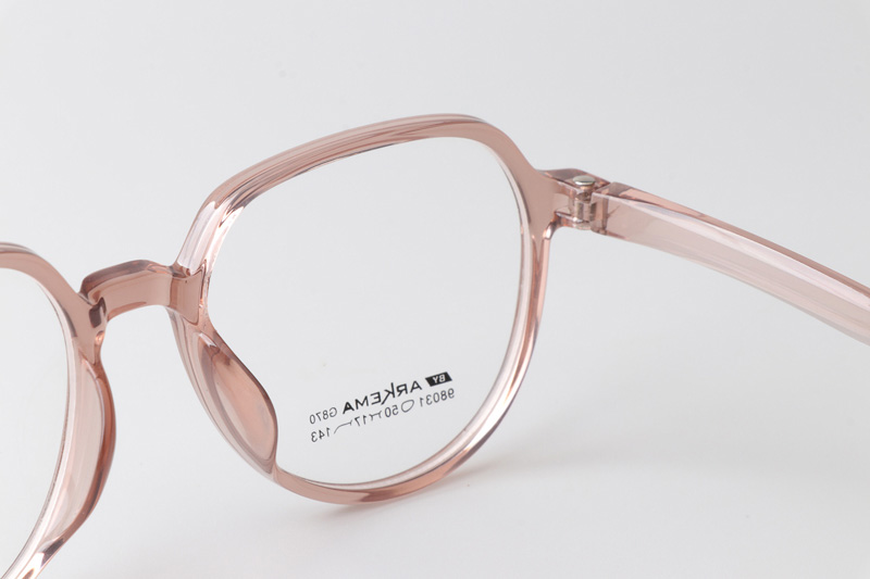 AKM98031 Eyeglasses Transparent Brown