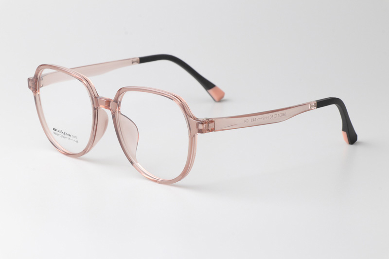 AKM98031 Eyeglasses Transparent Brown
