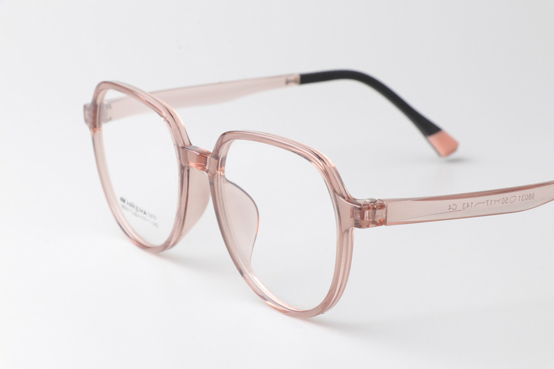 AKM98031 Eyeglasses Transparent Brown