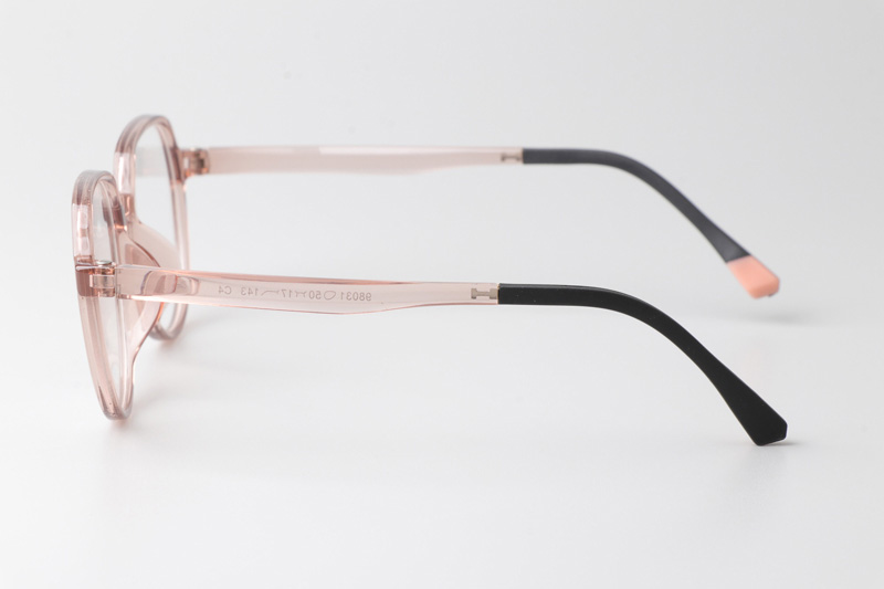 AKM98031 Eyeglasses Transparent Brown