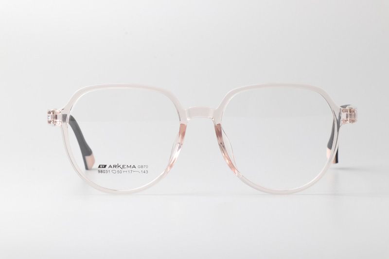 AKM98031 Eyeglasses Transparent Pink