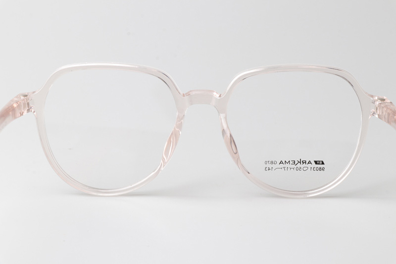 AKM98031 Eyeglasses Transparent Pink