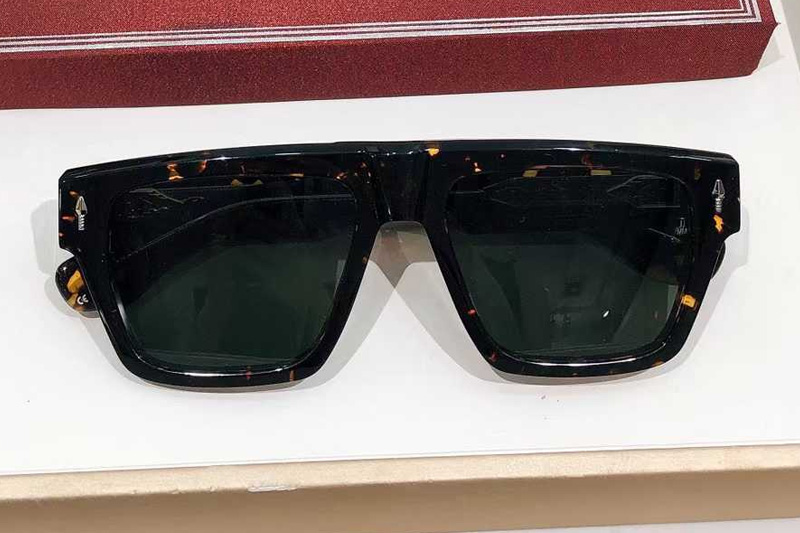 Acoma Sunglasses Tortoise Green