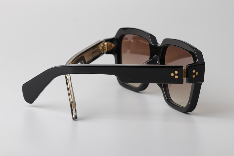 Alfred Sunglasses Black Gradient Brown