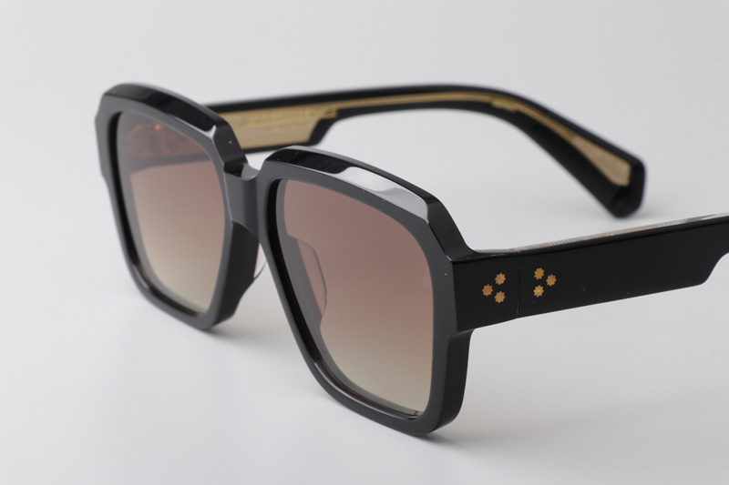 Alfred Sunglasses Black Gradient Brown