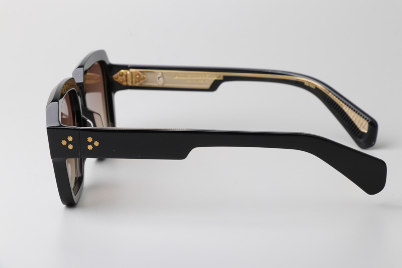 Alfred Sunglasses Black Gradient Brown