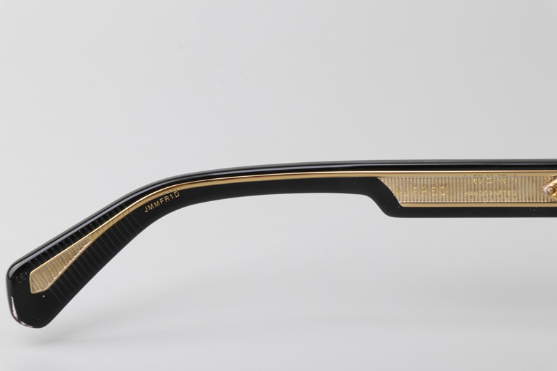 Alfred Sunglasses Black Gradient Brown