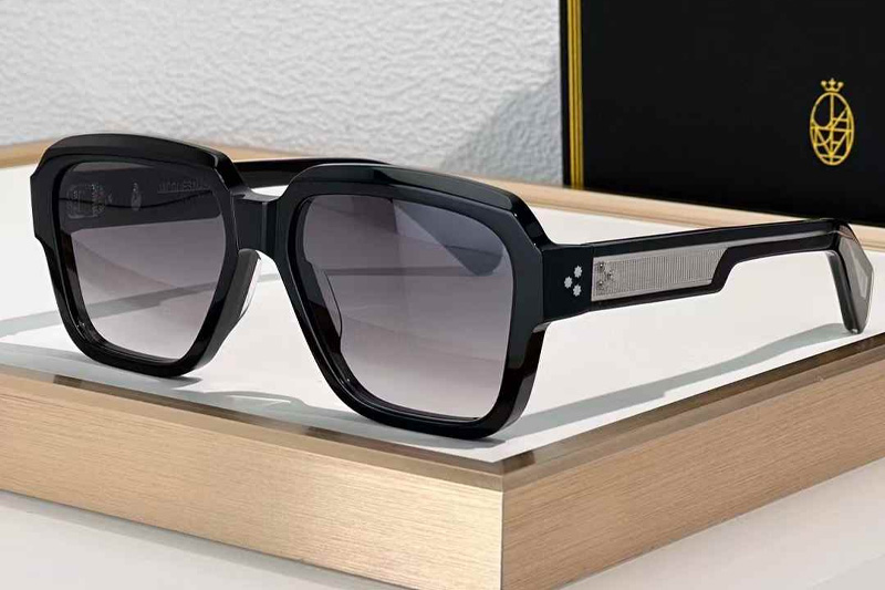 Alfred Sunglasses Black Gradient Gray