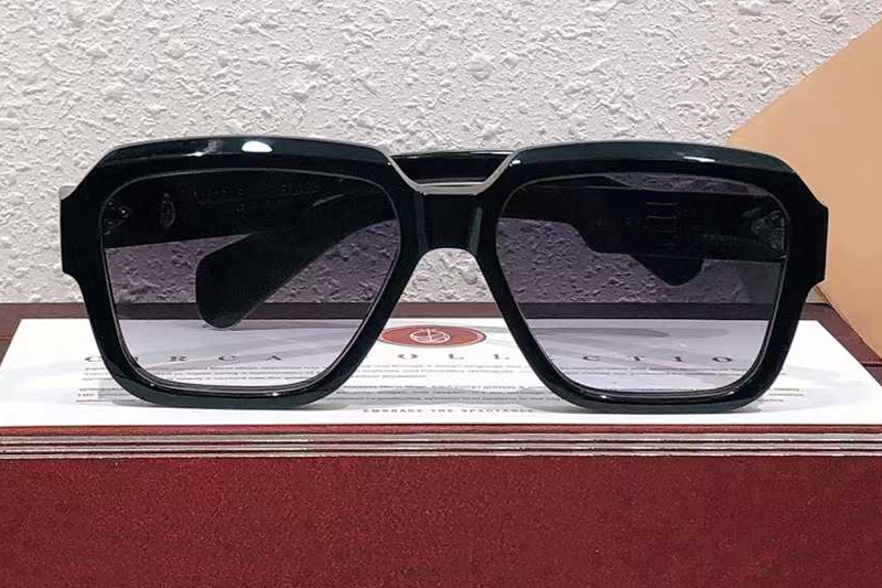 Alfred Sunglasses Black Gradient Gray