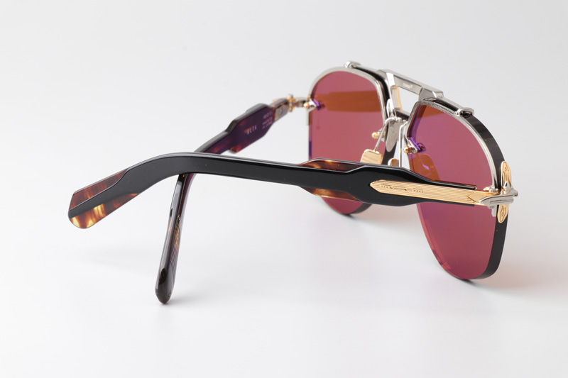 Alta Sunglasses Silver Brown