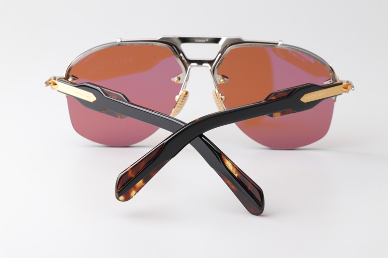 Alta Sunglasses Silver Brown