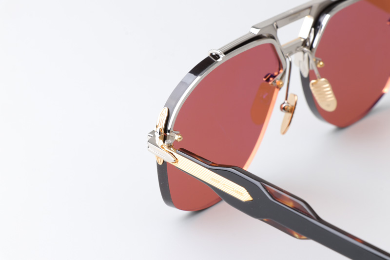 Alta Sunglasses Silver Brown