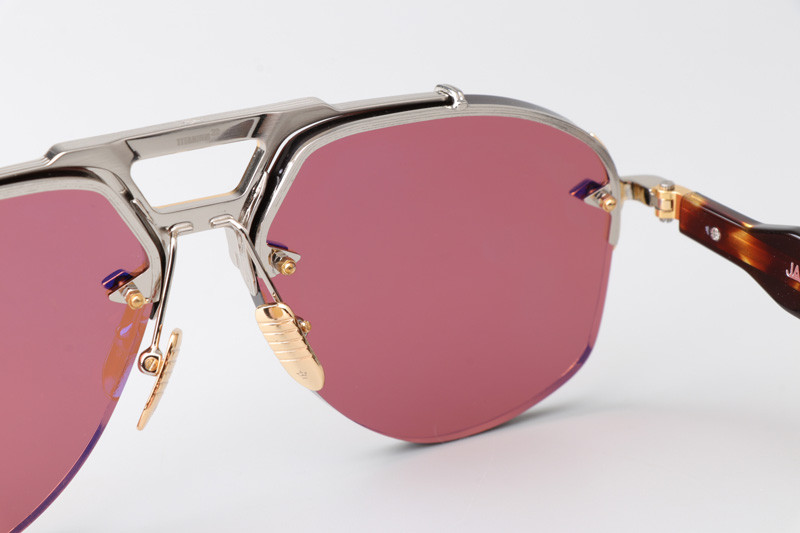 Alta Sunglasses Silver Brown