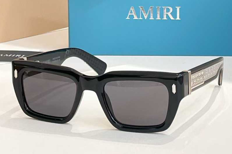 Amacsn1009 Sunglasses Black Gray
