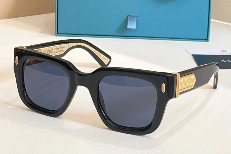 Amacsn1010 Sunglasses Black Blue