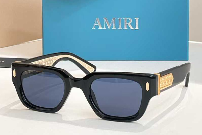 Amacsn1012 Sunglasses Black Blue