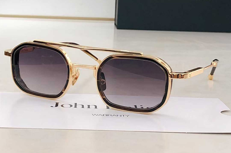 Anthony Sunglasses Tortoise Gold Gradient Gray