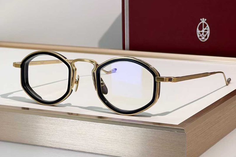 Aragon Eyeglasses Black Gold