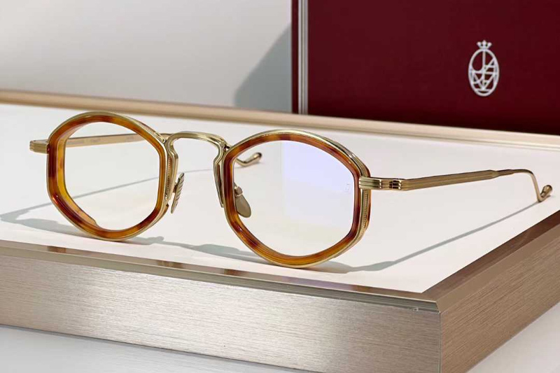 Aragon Eyeglasses Light Tortoise Gold