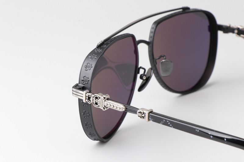 Armadildoe Sunglasses Black Gray
