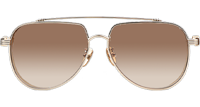 Armadildoe Sunglasses Gold Gradient Brown