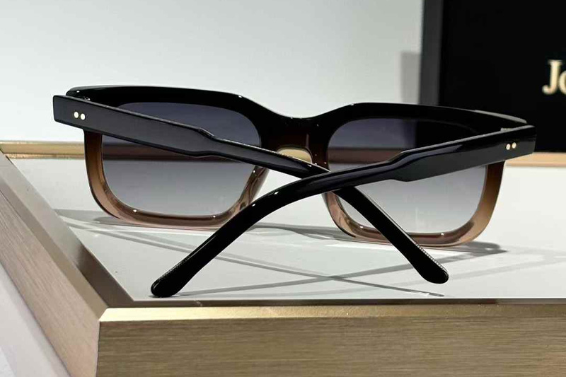 Arnold Sunglasses Black Brown Gradient Gray