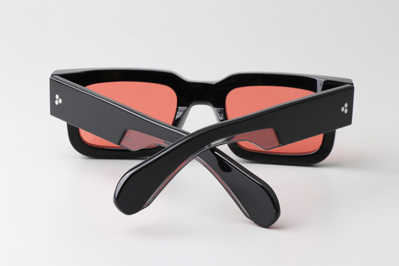 Ascari Sunglasses Black Red