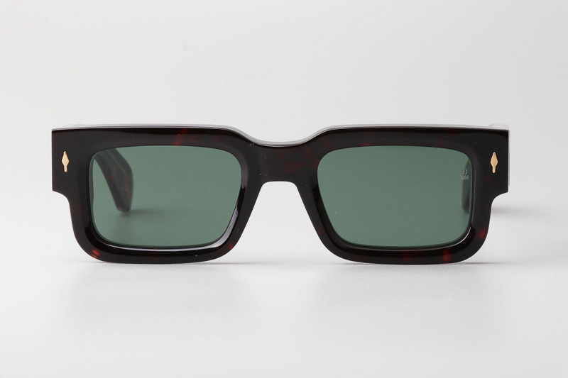 Ascari Sunglasses Tortoise Green
