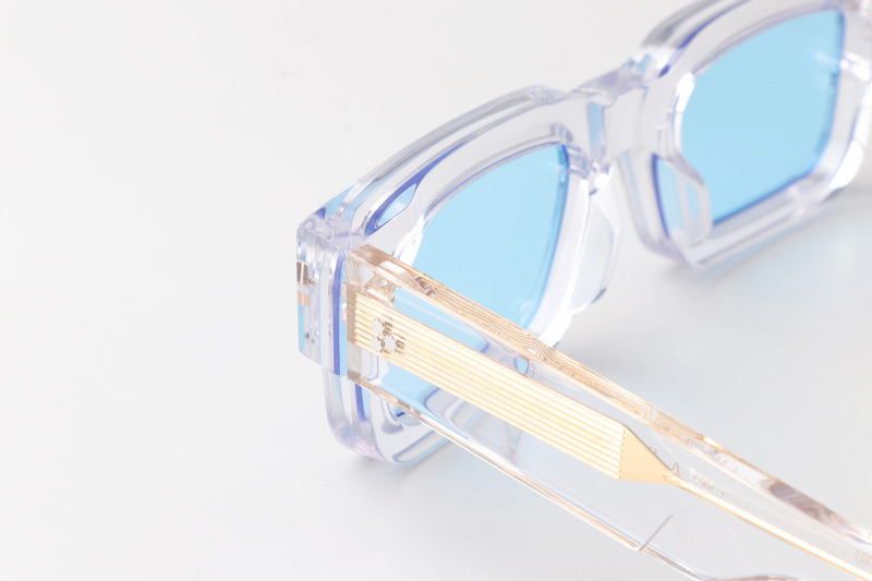 Ascari Sunglasses Transparent Blue